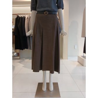 CC콜렉트 [여주점] 씨씨콜렉트 A라인벨티드플리츠스커트 E254msd138