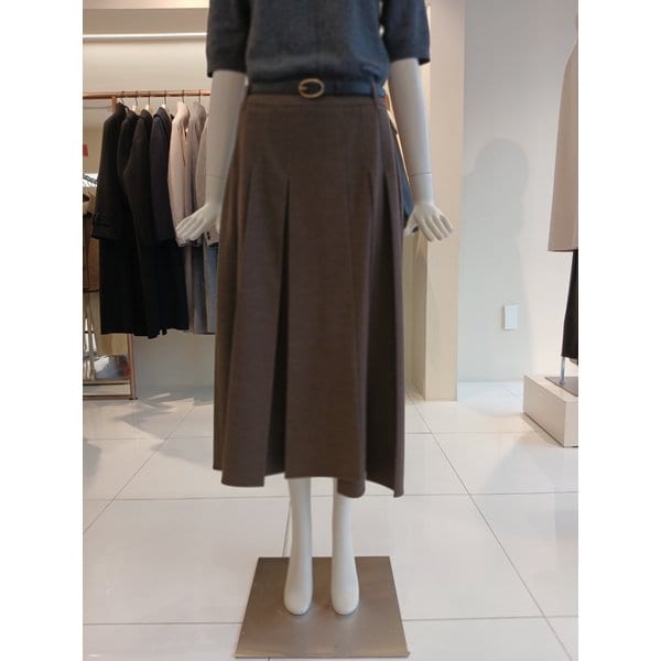 [여주점] 씨씨콜렉트 A라인벨티드플리츠스커트 E254msd138