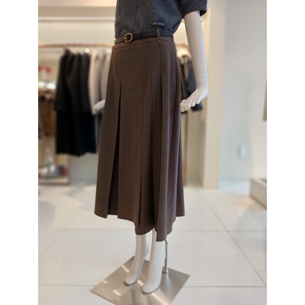 [여주점] 씨씨콜렉트 A라인벨티드플리츠스커트 E254msd138