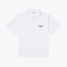 [여주점] AIR DRY STACK LOGO POLO SHIRT-WHITE