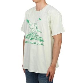 남성 반팔티셔츠 T MARINA DEL REY LIGHT DYED GREEN M