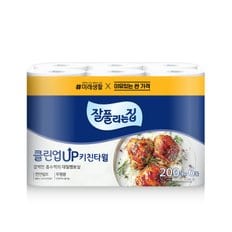  잘풀리는 집 클린업 키친타월 200매*6롤