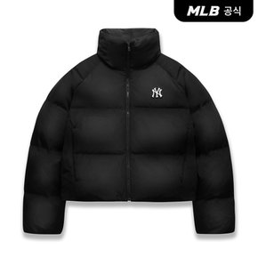 [코리아공식] 여성 크롭 커브 패딩 NY (Black)