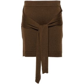 Mini skirt SK1037 LK087 BR451 BROWN