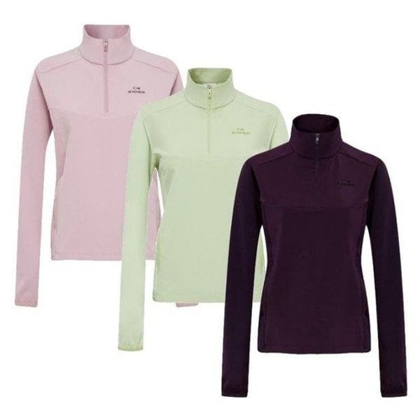 [부산점] 웨더 플렉스 여성 하이브리드 짚업 티셔츠 DWU25222