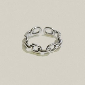 [BEST] LOOP CHAIN RING  SILVER (2202210100077)