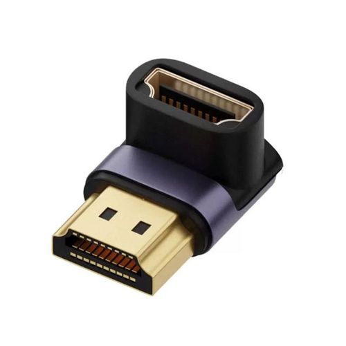 HDMI M/F 연장젠더 하향 꺽임 2.1 90도 T-HDMI21-MFD X ( 2매입 )