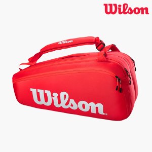 윌슨 슈퍼 투어 9PK RED 2021 WR8010501001 테니스가방