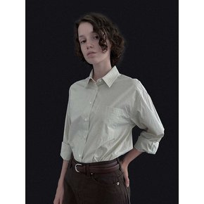 [24 FALL][SALT Label] LOIS COTTON SHIRT_BEIGE