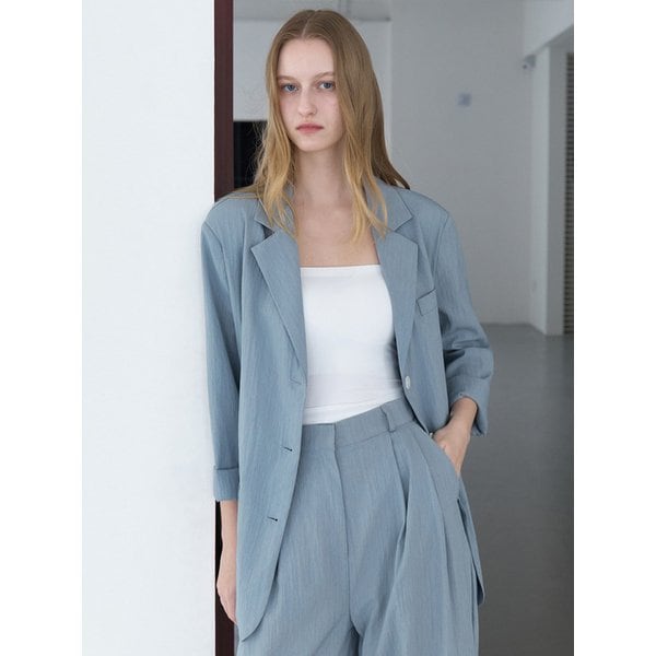 메종 썸머 자켓 블루 amr2334