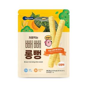 [유로메디] 베베쿡 처음먹는 배배롱뻥 단호박 STEP 1 30g 유아 아기 쌀과자 퍼프 (S41599259)