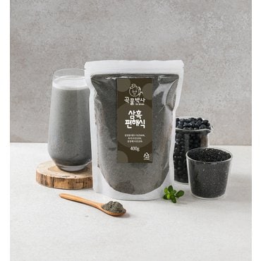곡물박사 검정콩60% 검정깨20% 흑미20% 삼흑편해식400g