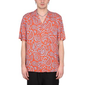 Mens shirt PAISLEY HAWAII SHIRT RED CMGG001_S23FAB0012540