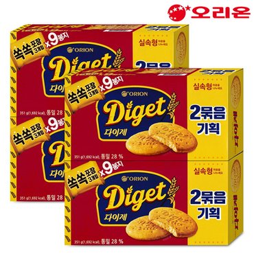  오리온 다이제 오리지널 351g 2묶음기획X2개