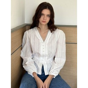 [24FW] Lautre Grace lace blouse