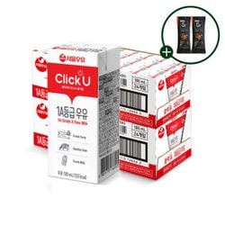서울우유 클릭유1A등급우유 180ml x 48개 +하루그래놀라 2개증정