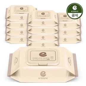 앙블랑 물티슈 70평량 세이프 베이지 휴대캡형 20매X12팩[36107645]