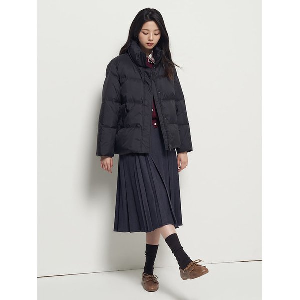 하이넥 쇼트 다운  블랙 (BF5X38P025)