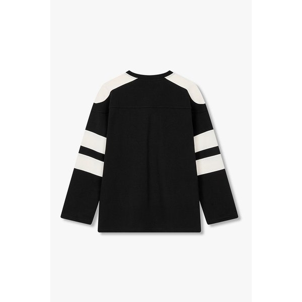 배색 패치 럭비 티셔츠 9105322118099