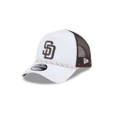 [해외] 1045769 뉴에라 모자 MLB [샌디에이고 파드리스] Court Sport 9FORTY A-Frame Trucker Ha