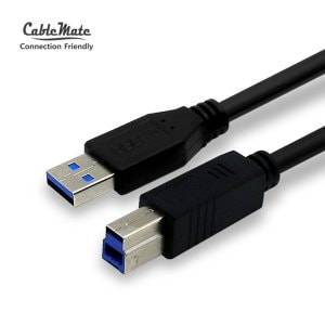엠지솔루션 케이블메이트 USB 3.0 A-B M/M 케이블 3M