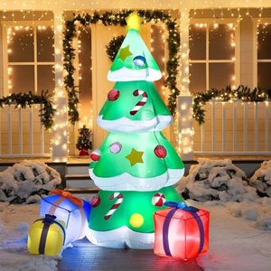 키즈비전 LED 에어벌룬 대형 크리스마스 장식 (트리)