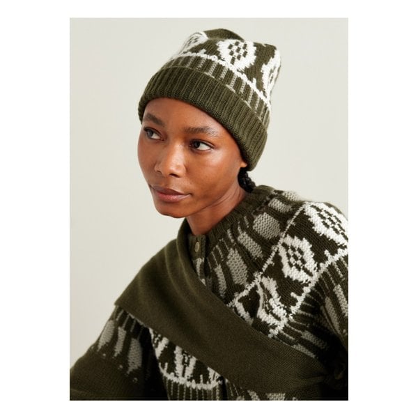 아치4 로렌즈 페어 아일 캐시미어 비니 그린 46376663162866773