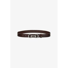 4749882 Massimo Dutti Belt - dark brown