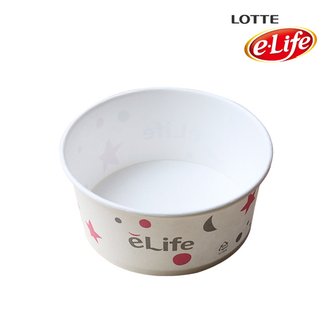 롯데이라이프 롯데 e-life 분식용기520cc 10개입