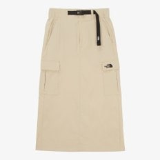 [노스페이스 공식] NK6NR30B 여성 데인 스커트_BEIGE