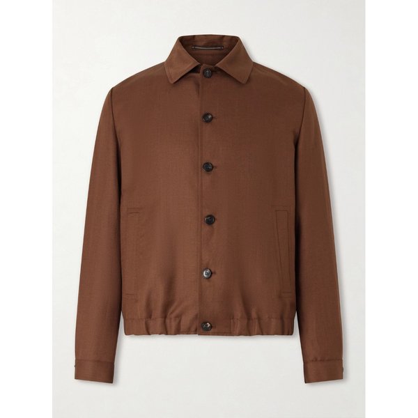 울 리넨 블렌드 봄버 재킷 46376663163003718