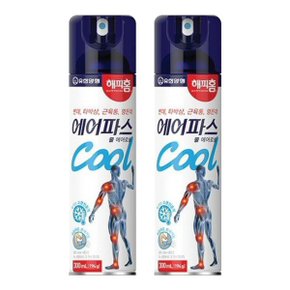 유한양행 해피홈 에어파스 쿨 200ML