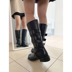 4 Buckle boots