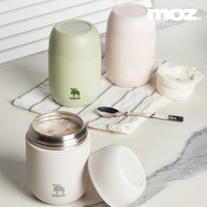 [S] MOZ 스웨덴 316스텐 이중진공 푸드자 보온 도시락 죽통 480ml