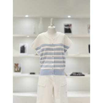 듀엘 [여주점] 여성 스트라이프 니트 가디건 (L261KSB001)