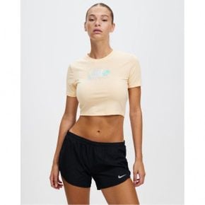 4179884 Nike OC1 Slim Crop Top - Ice Peach