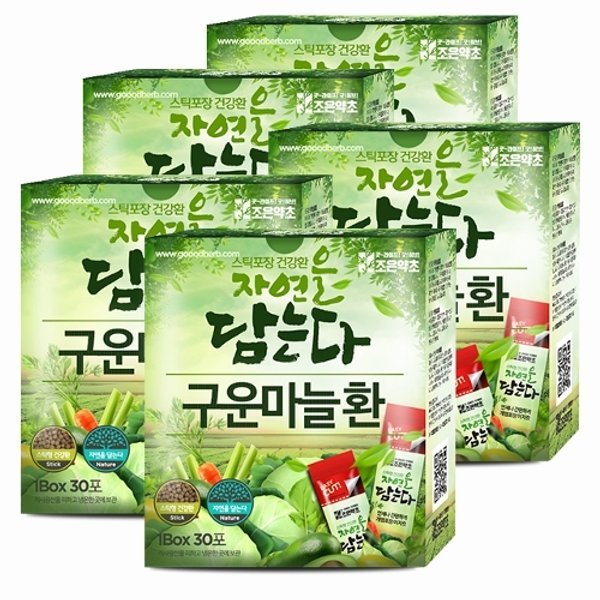 구운마늘환 스틱형 3g x 30포 x 5