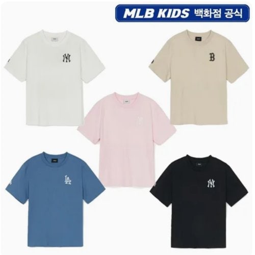 MLB키즈 [신세계백화점 사우스시티]정상가 49,000원 베이직 스트릿 그래피티 티셔츠 (5color) 7ATSB1153