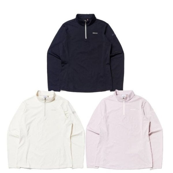 [부산점] POP 잠재권축 여성 짚업 티셔츠 DWU23282