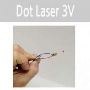 비엘스키 점 다이오드 3V 650nm 6mm 3V 5mw X ( 5매입 )