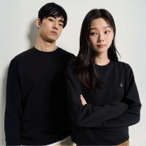 [빈폴] [Essential] 스웨트 셔츠 - 블랙 (BC6141E705) (BC6141E705)