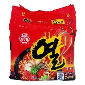 열라면 120g 5입