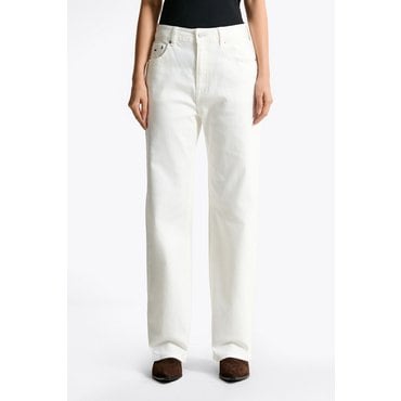 타미진스 여성 하이 루즈 스트레이트 데님 팬츠 T32F0NEW15TWL1 TOMMY JEANS