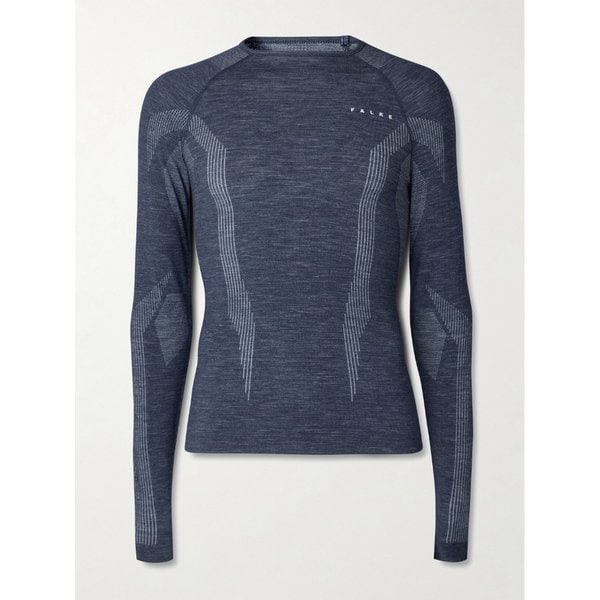 팔케 프린트 버진 울 블렌드 스키 베이스 레이어 46376663162992026