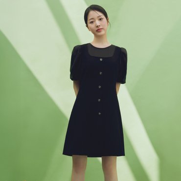 케네스레이디 글로시 레이어드 원피스(장다아 착용) EWOPPH0500