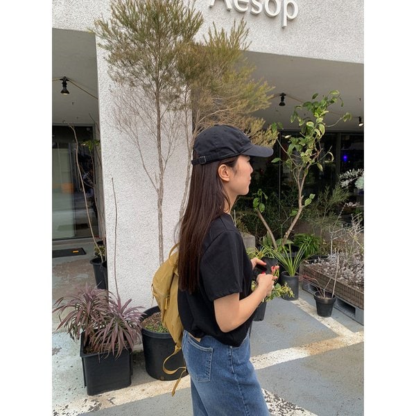 프리미엄 웨어러블 반팔티_블랙