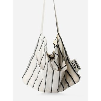 마스마룰즈 Rabbit eco bag_Wide white