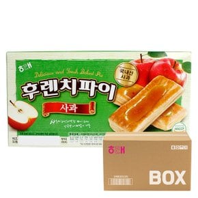 후렌치파이 사과 192g 12입 해태 아이들간식 사과잼 파이 과자 박스