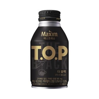  맥심 티오피 더블랙 275ml x 20캔 / TOP 블랙커피 캔커피 커피음료