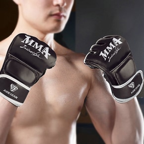 MMA 오픈핑거 이종격투기 복싱 스파링 장갑 글러브